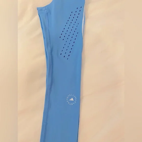 NWOT adidas by Stella McCartney high waist leggings blue - Picture 4 of 14